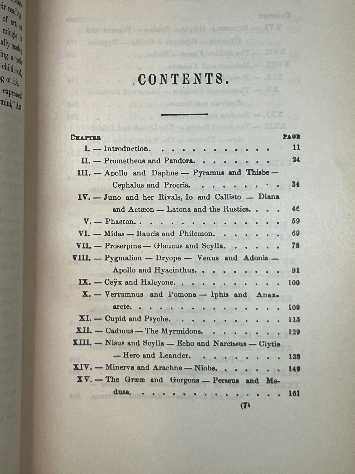 1855 The Age of Fable Or Beauties of Mythology by Thomas Bulfinch Hardcover