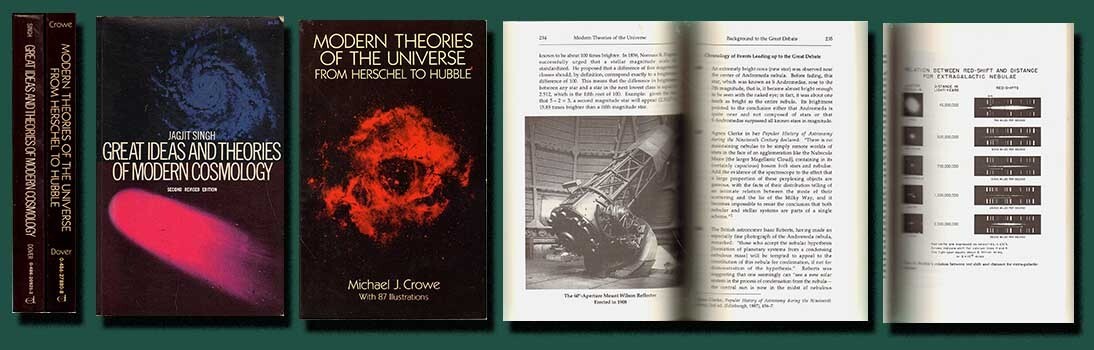 2 COSMOLOGY BOOKS/Astronomy/Big Bang/History of Science/LIke New/PB/Illustrated
