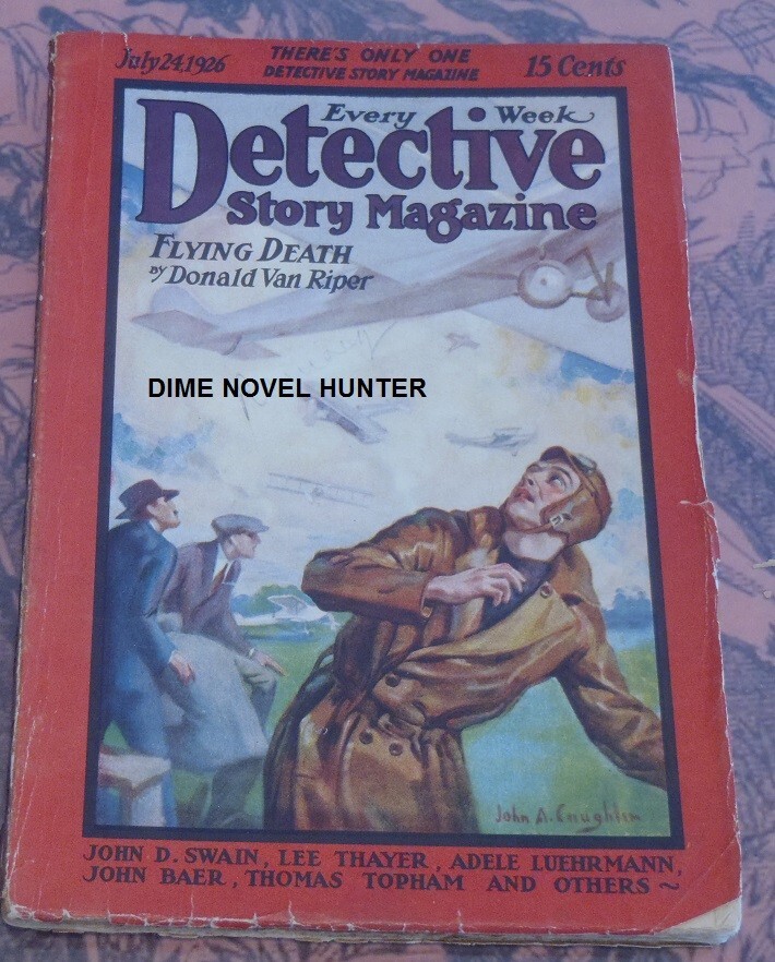 VG DETECTIVE STORY MAGAZINE JULY 24 1926 PULP SEE VIDEO DESCRIPTION & TITLE PAGE