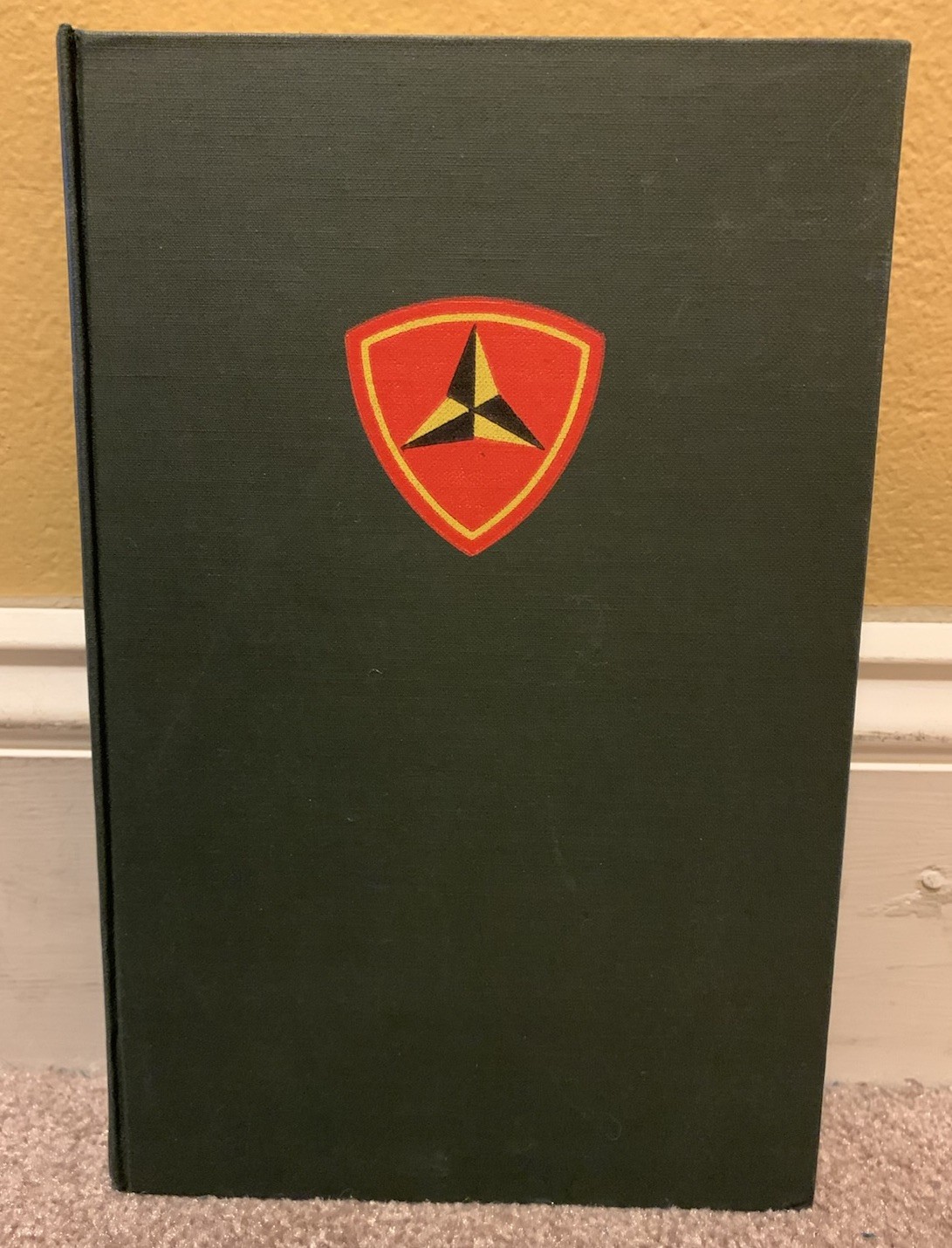 THE THIRD MARINE DIVISION VINTAGE FIRST EDITION 1948 MILITARY WAR USMC BOOK