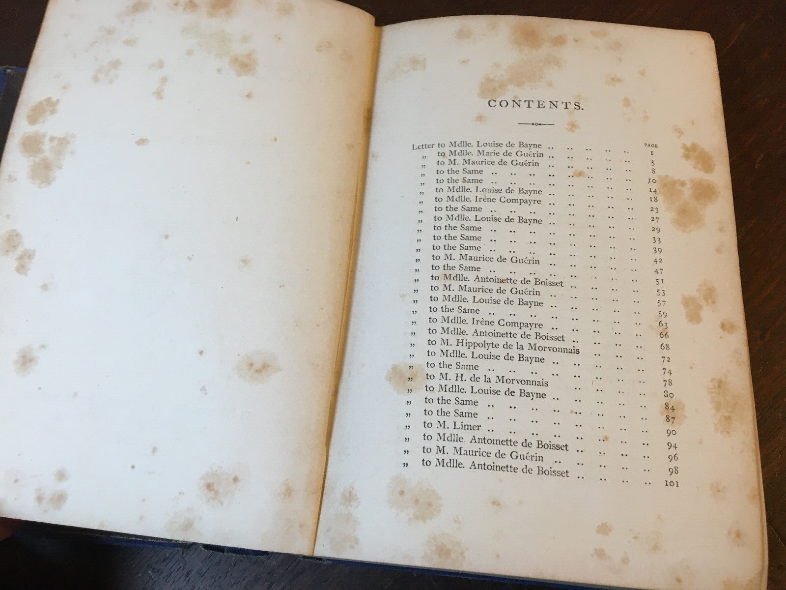 Letters of Eugenie De Guerin by G.S. Trebutien-editor (hardcover) 1866 Jerry