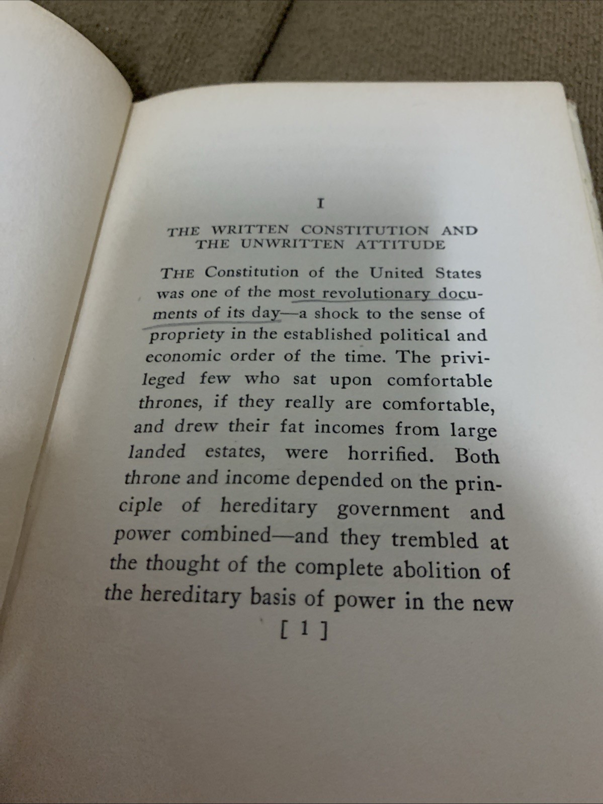The Written Constitution Charles Edward Merriam 1931 Vintage Political Science