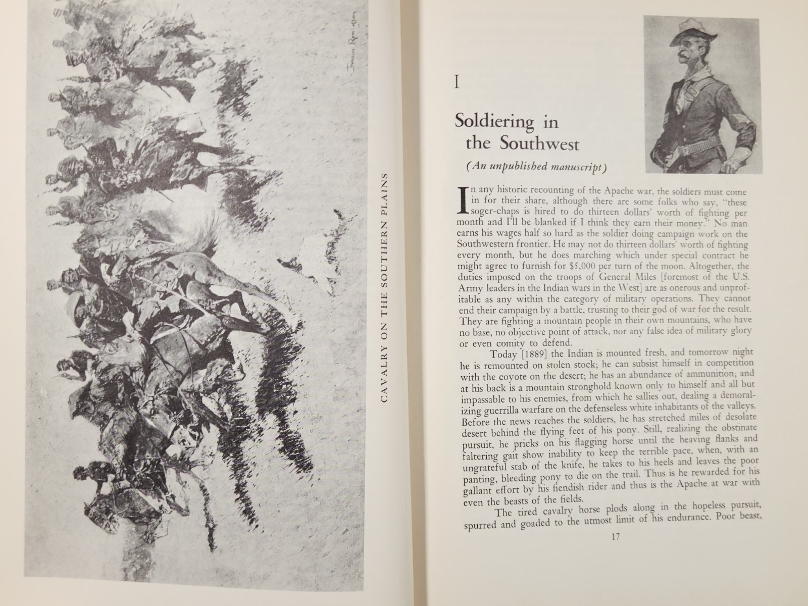 1960 Frederic Remington’s Own West Harold McCracken Western Soldier Indian Wars