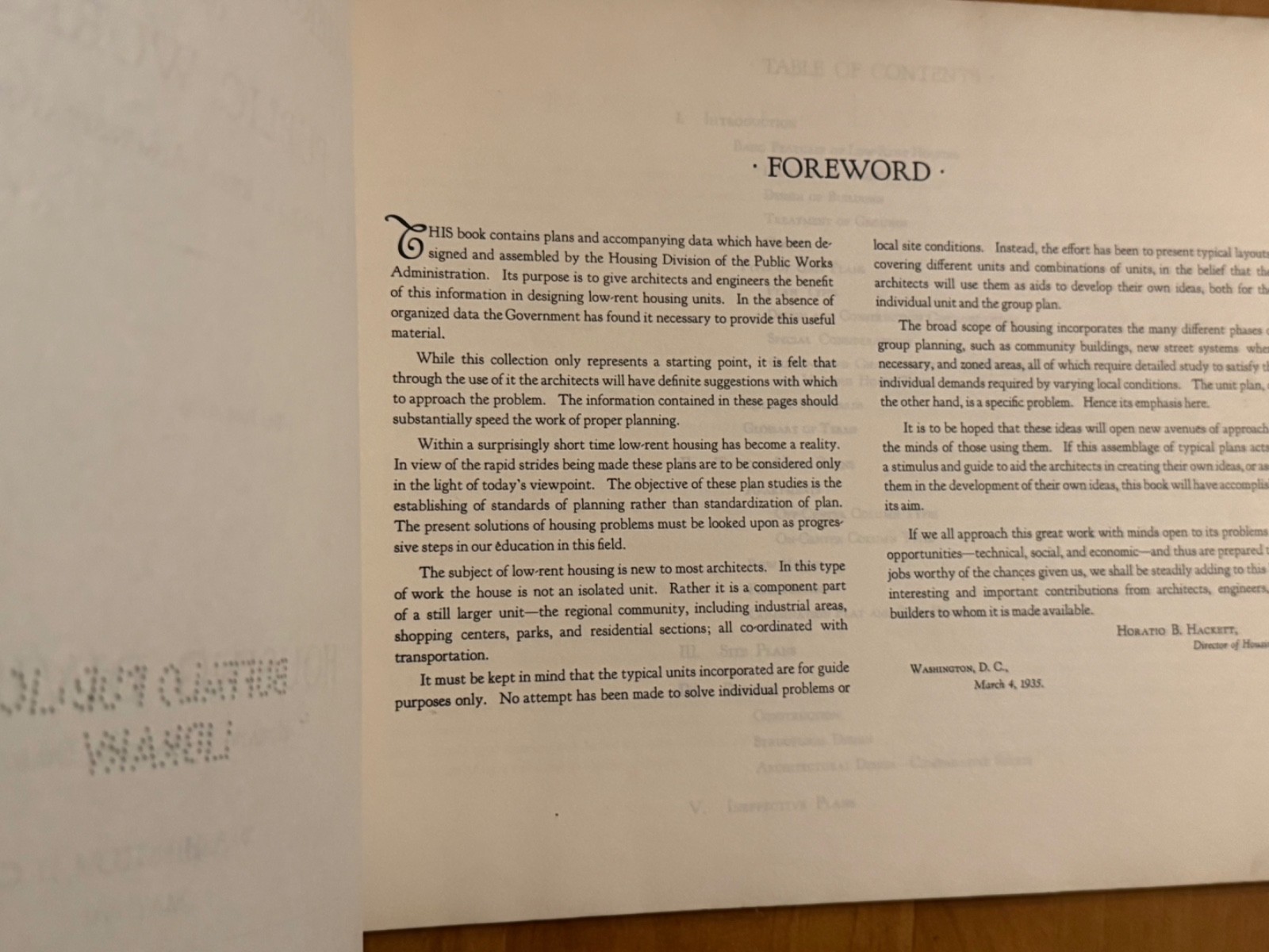 1935 PWA Housing Division Unit Plans Low Rent Housing Architecture Portfolio