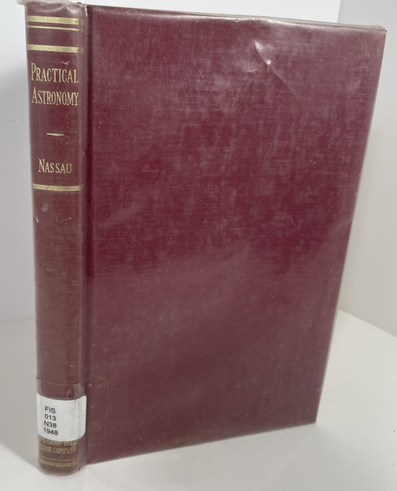 PRACTICAL ASTRONOMY Jason John Nassau 1948 Illustrated Hardcover Ex-library
