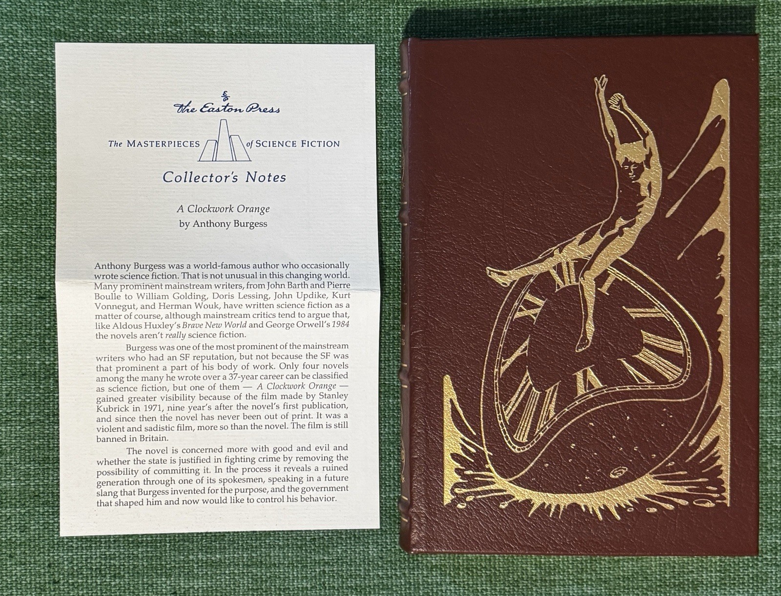 A Clockwork Orange Anthony Burgess Easton Press 1994 Collectors Edition Sci-Fi