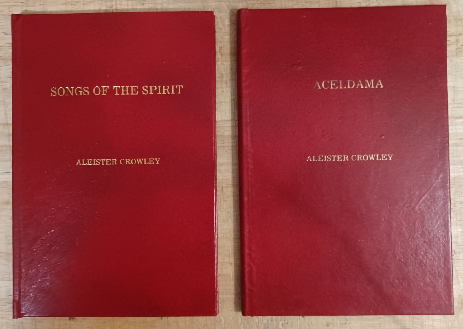 Aleister Crowley, Collected Works. 1974 Gordon Press. Seven Volumes. Nice.
