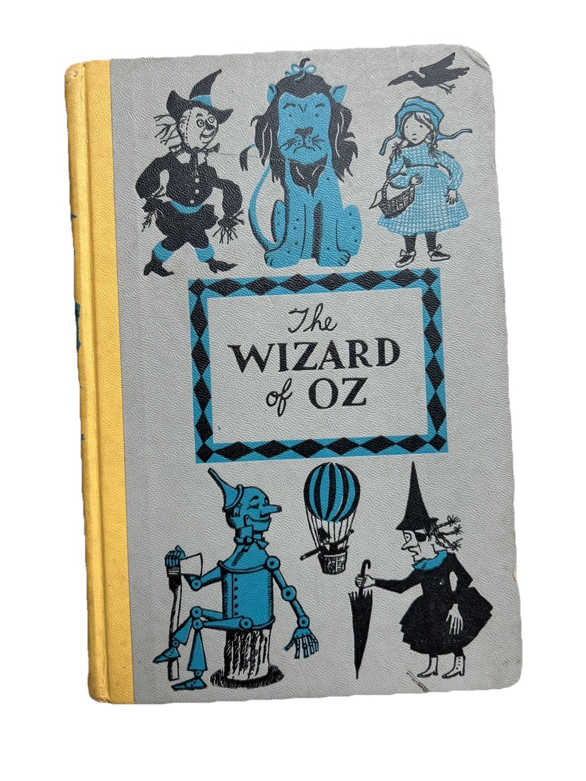 Vintage The Wizard Of Oz L Frank Baum Junior Deluxe Editions Hardcover Book 1944