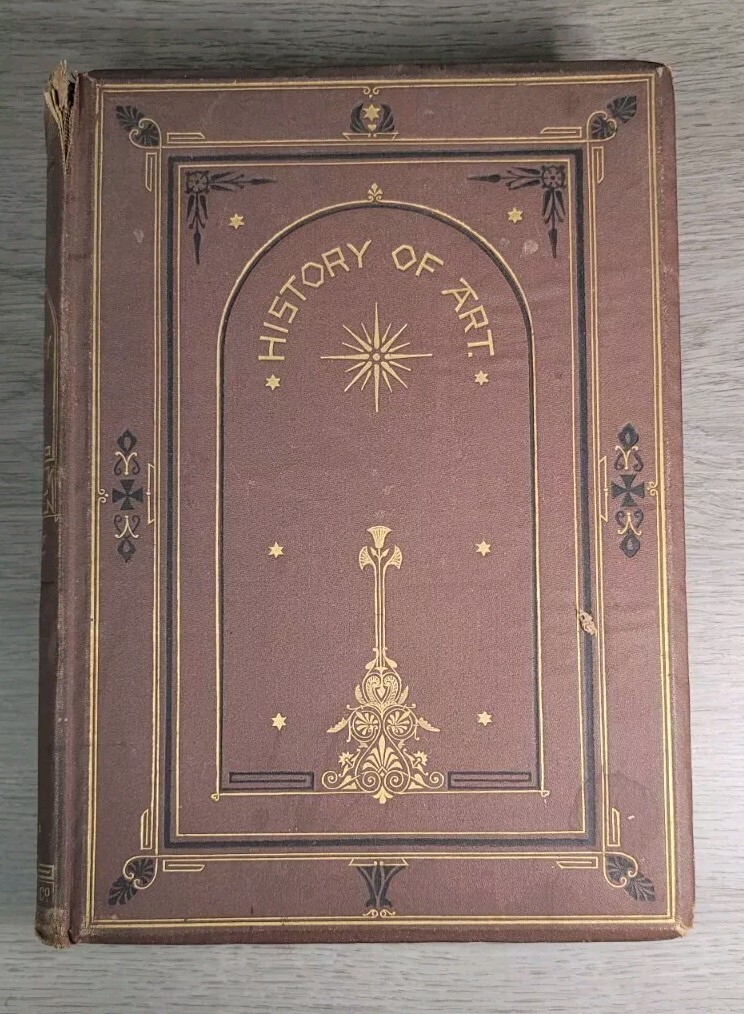Art History by Dr. Wilhelm Lubke 1869 2nd Edition HC Vol II Smith Elder