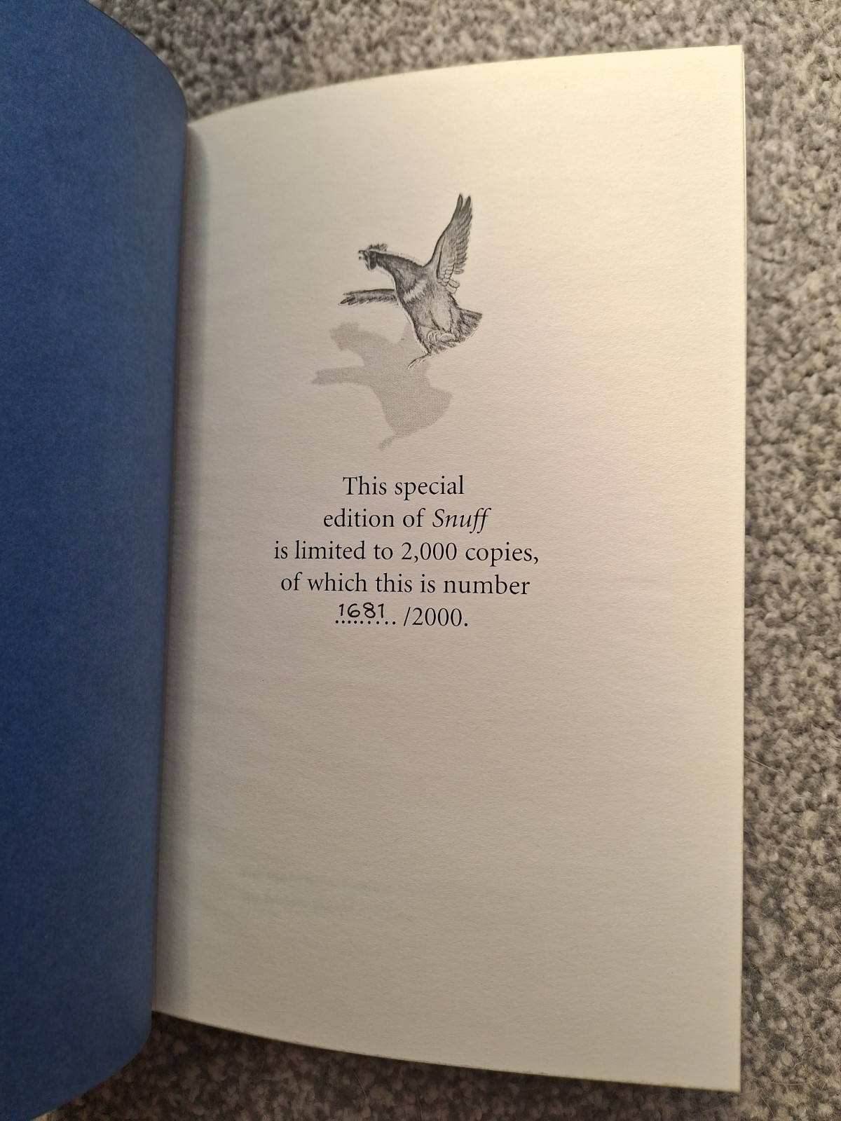 Terry Pratchett Snuff Limited Edition