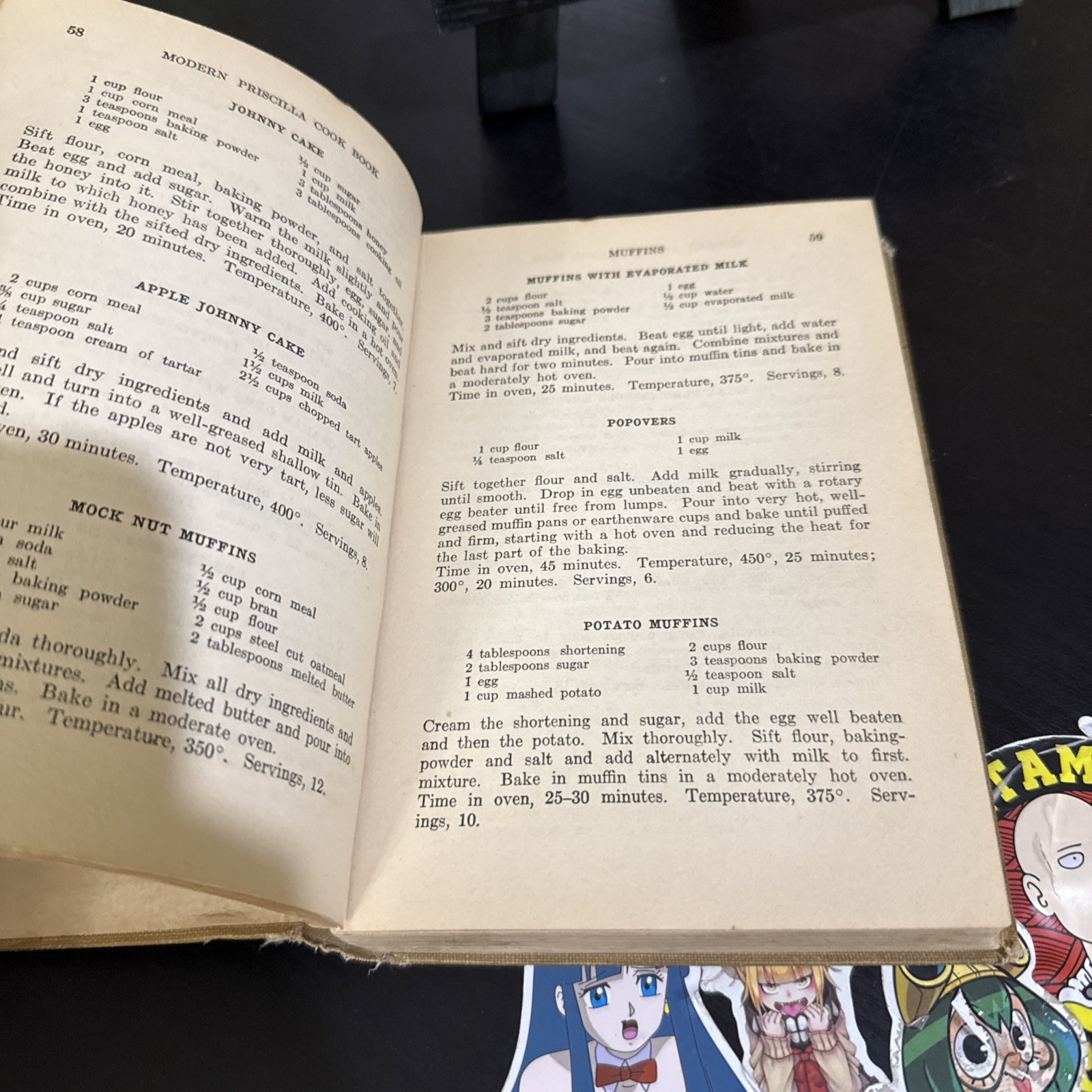 Modern Priscilla Cook Book: One Thousand Recipes Tested and Proved HC 1924