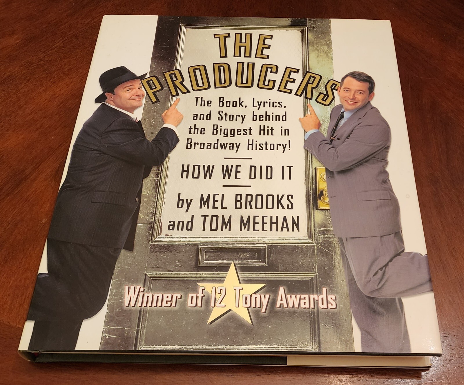Mel Brooks Thomas Meehan Signed The Producers Hardcover Book BCEFA