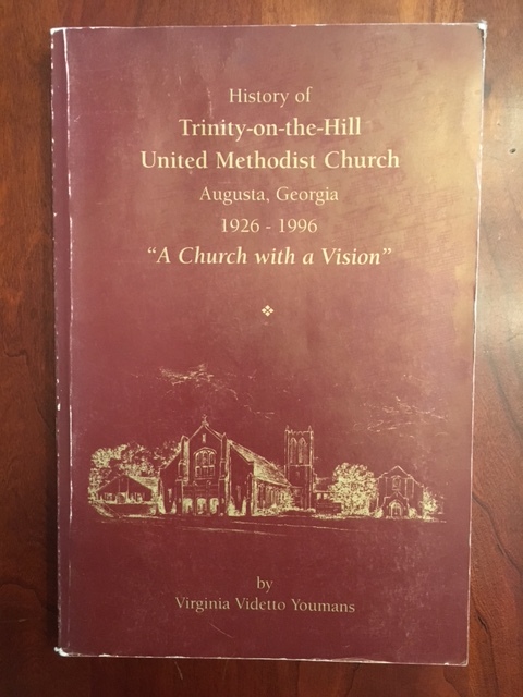 RARE History Trinity-on-the-Hill United Methodist Church: Augusta, GEORGIA 1926