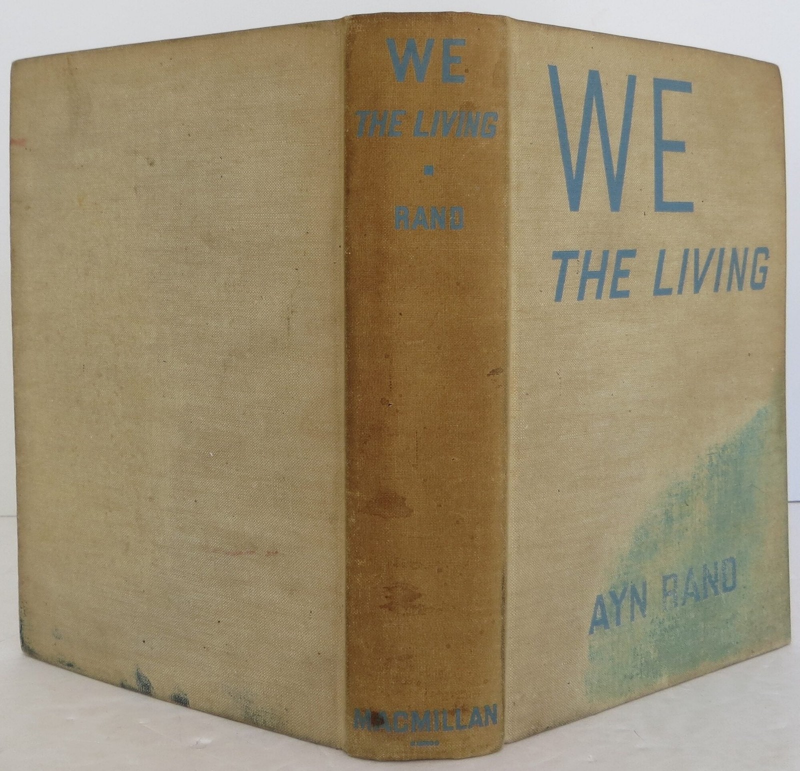 Ayn Rand / We The Living 1st Edition 1936 #2606023