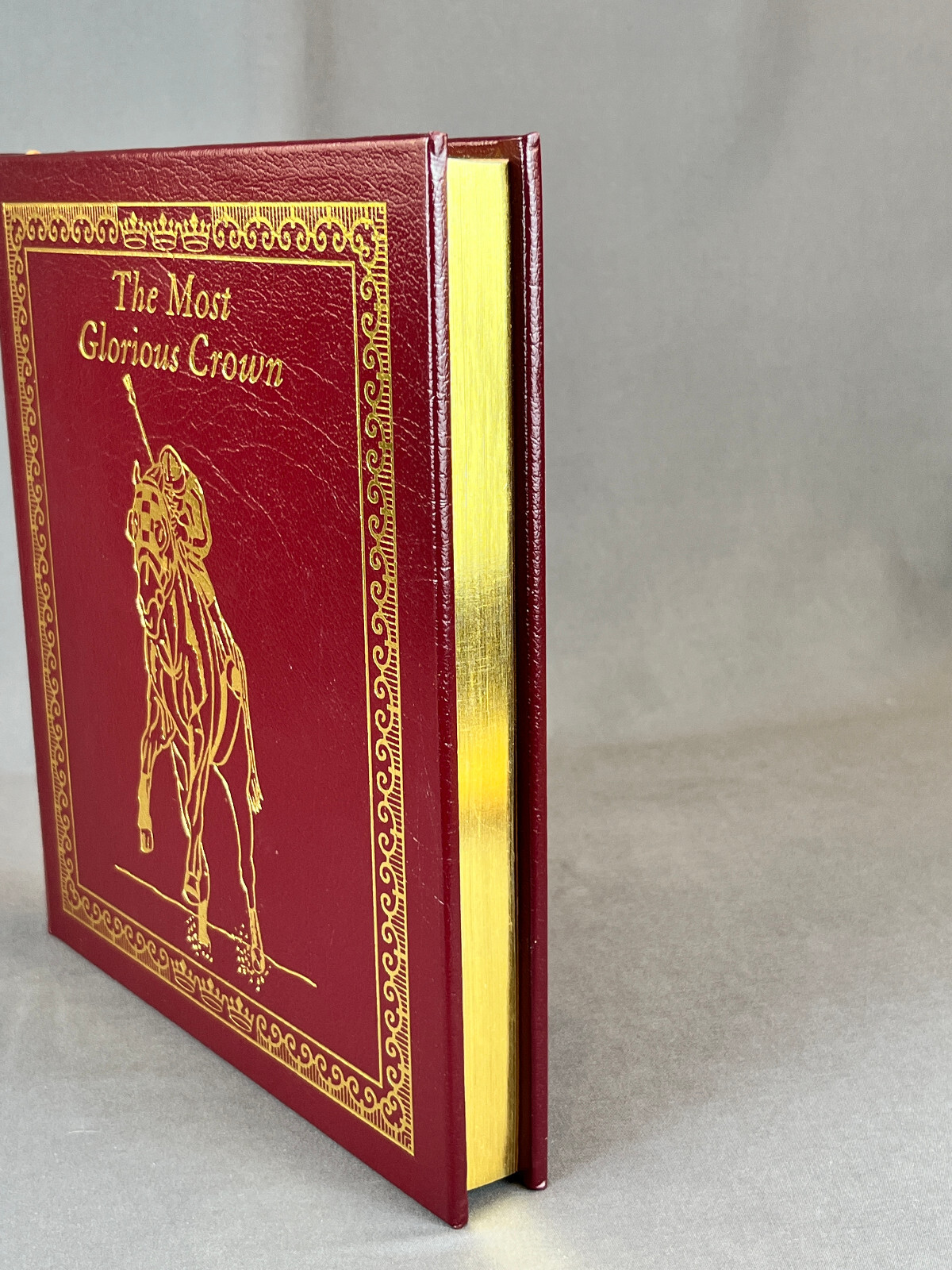 Easton Press THE MOST GLORIOUS CROWN – Marvin Drager Leather Bound Book w/Plate