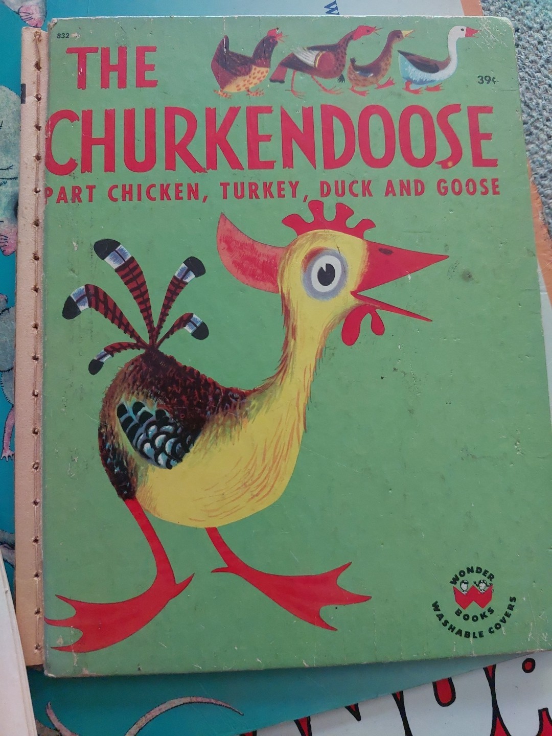 The Churkendoose By Ben Ross Berenberg Wonder Book 1974 Printing