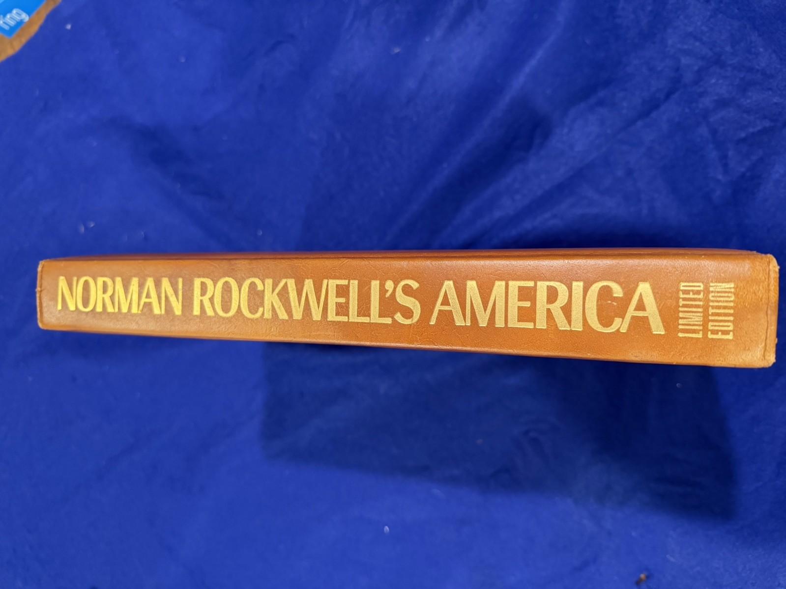 Norman Rockwell’s America ~ Huge Leather Bound Limited Edition #3610/8000