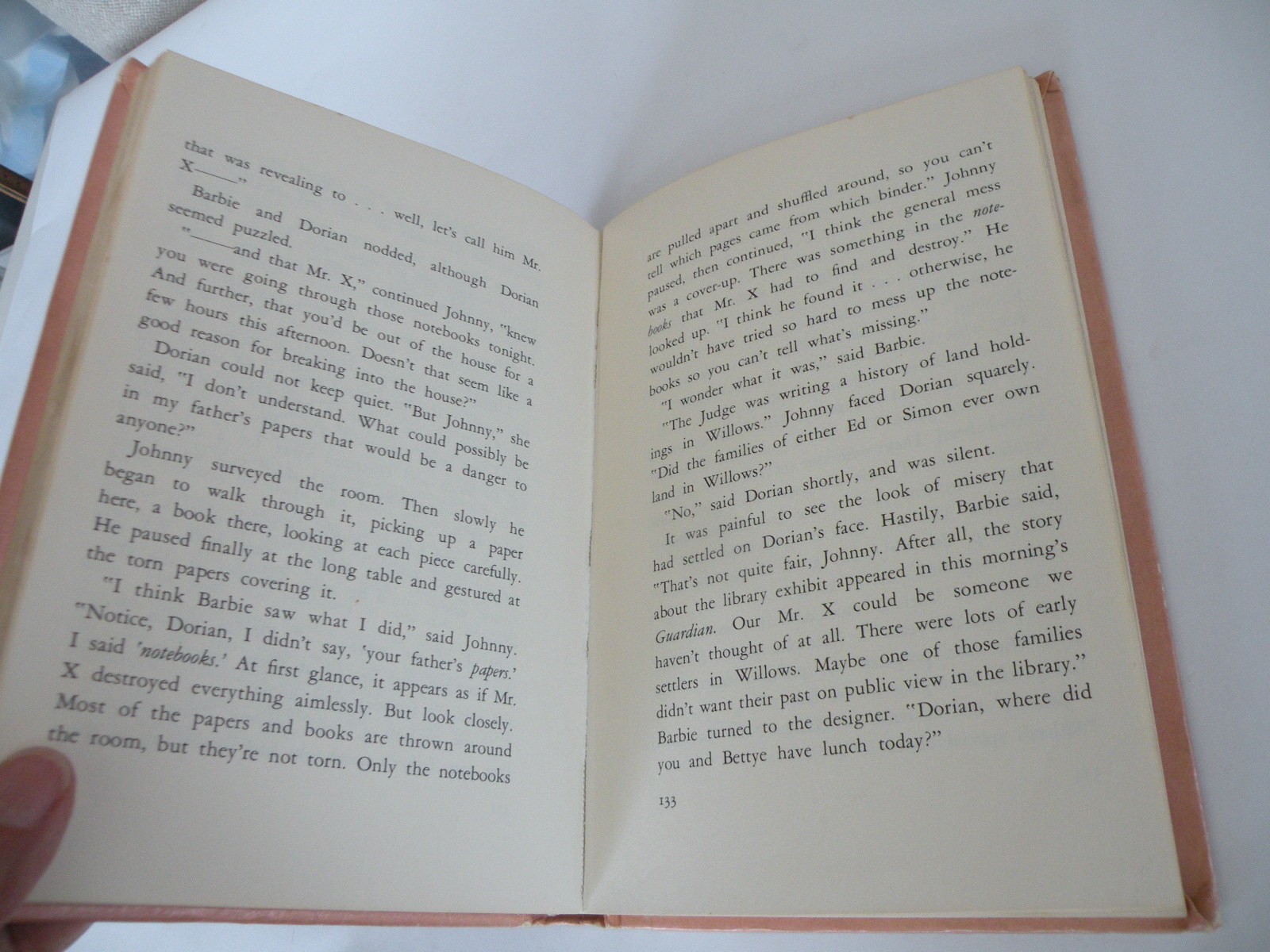 VINTAGE Barbie Solves A Mystery 1963 Hardcover Book By Cynthia Lawrence w/ Wear