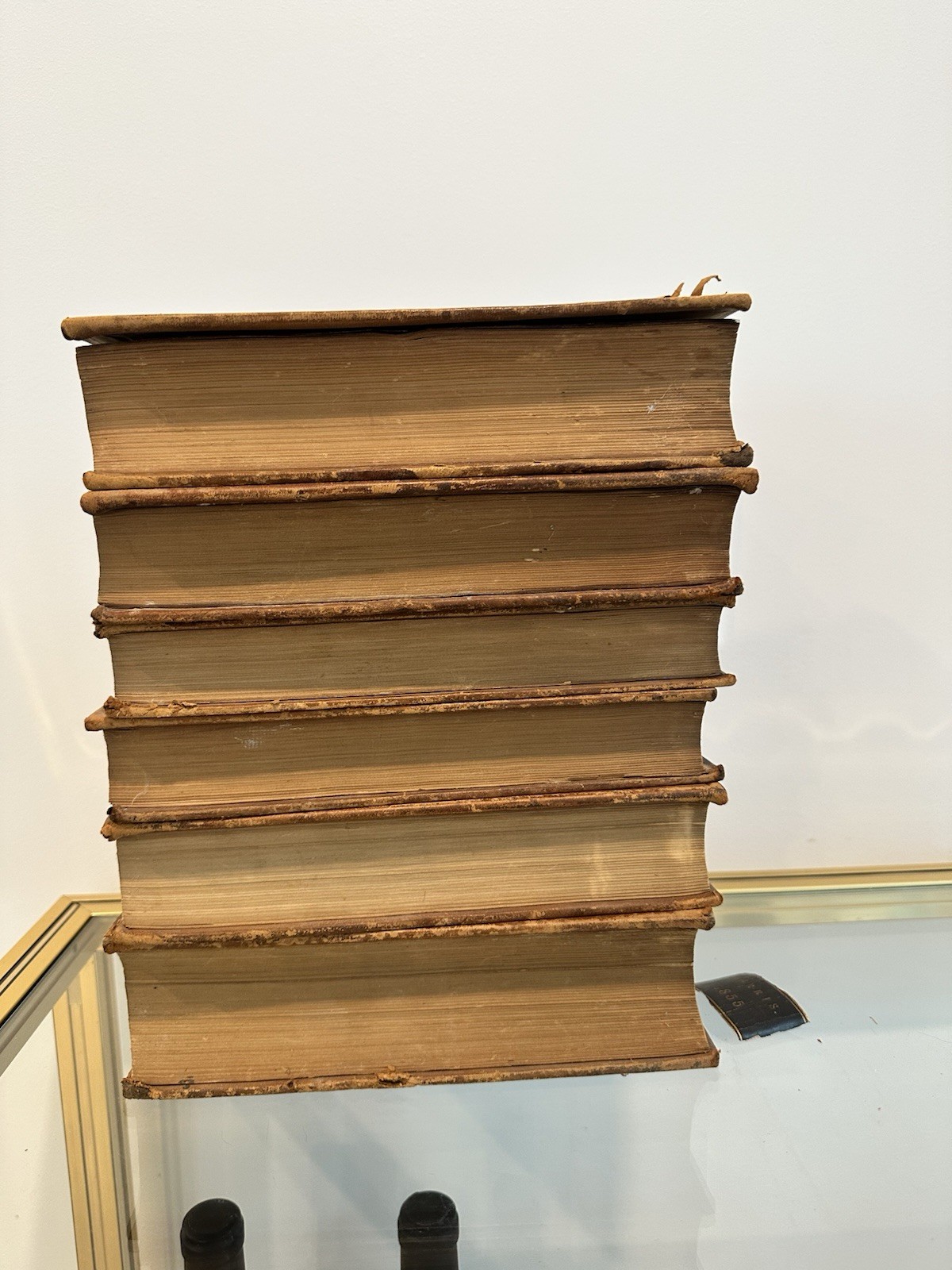 Antique 1850’s California State Supreme Court Law Case Review Books. Decor