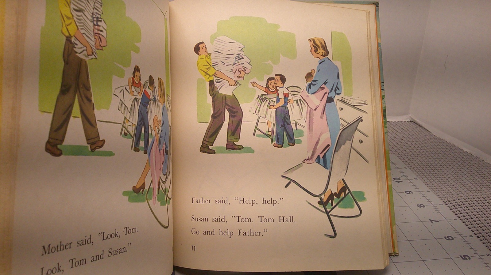 1956 At Home Teachers Edition The Basic Social Studies Hardcover Vtg School Book