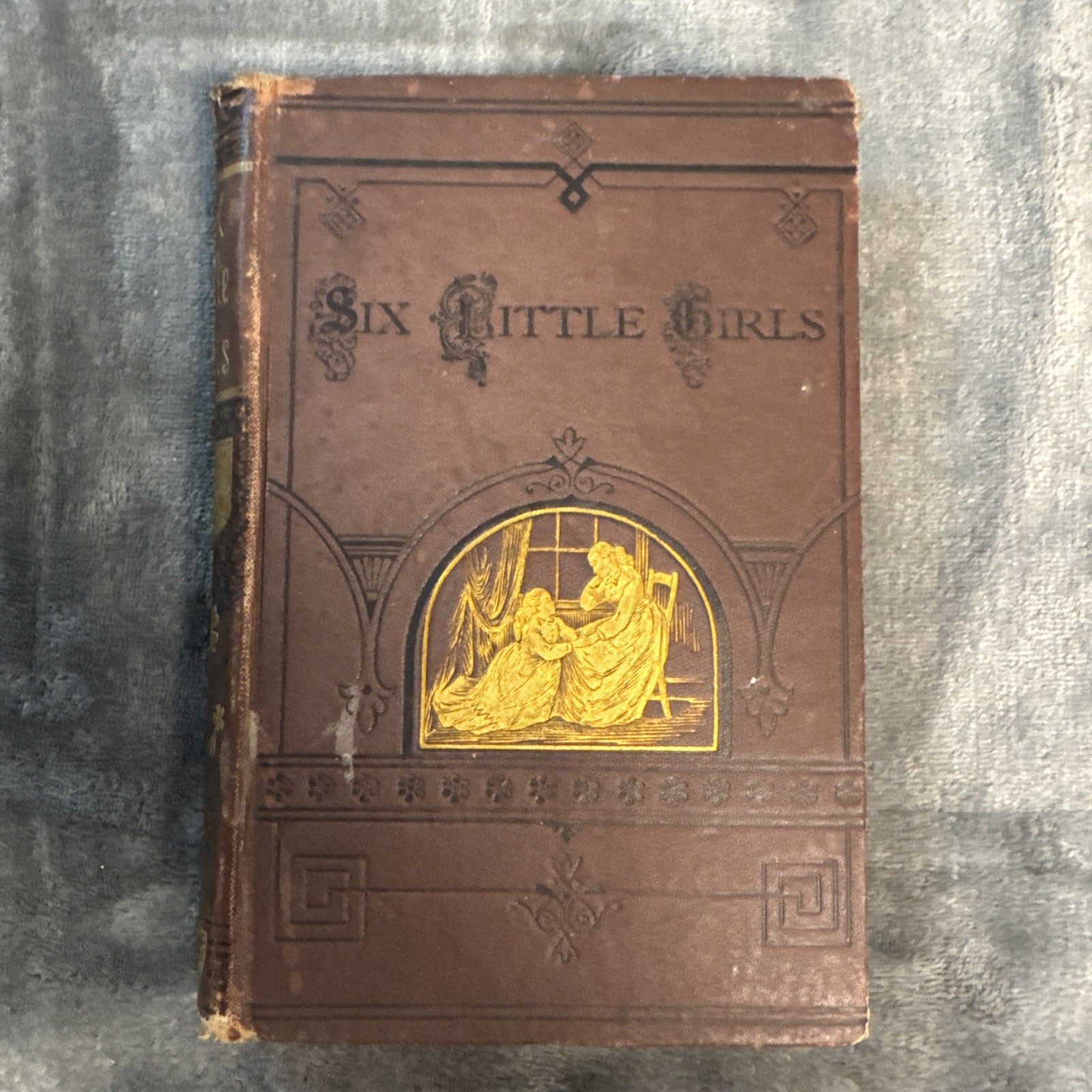 Six Little Girls, by Pansy, 1880, antiquarian children’s book