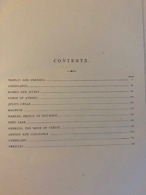 Cassell’s Illustrated Shakespeare Vol III The Tragedies HC Good Bound Leather