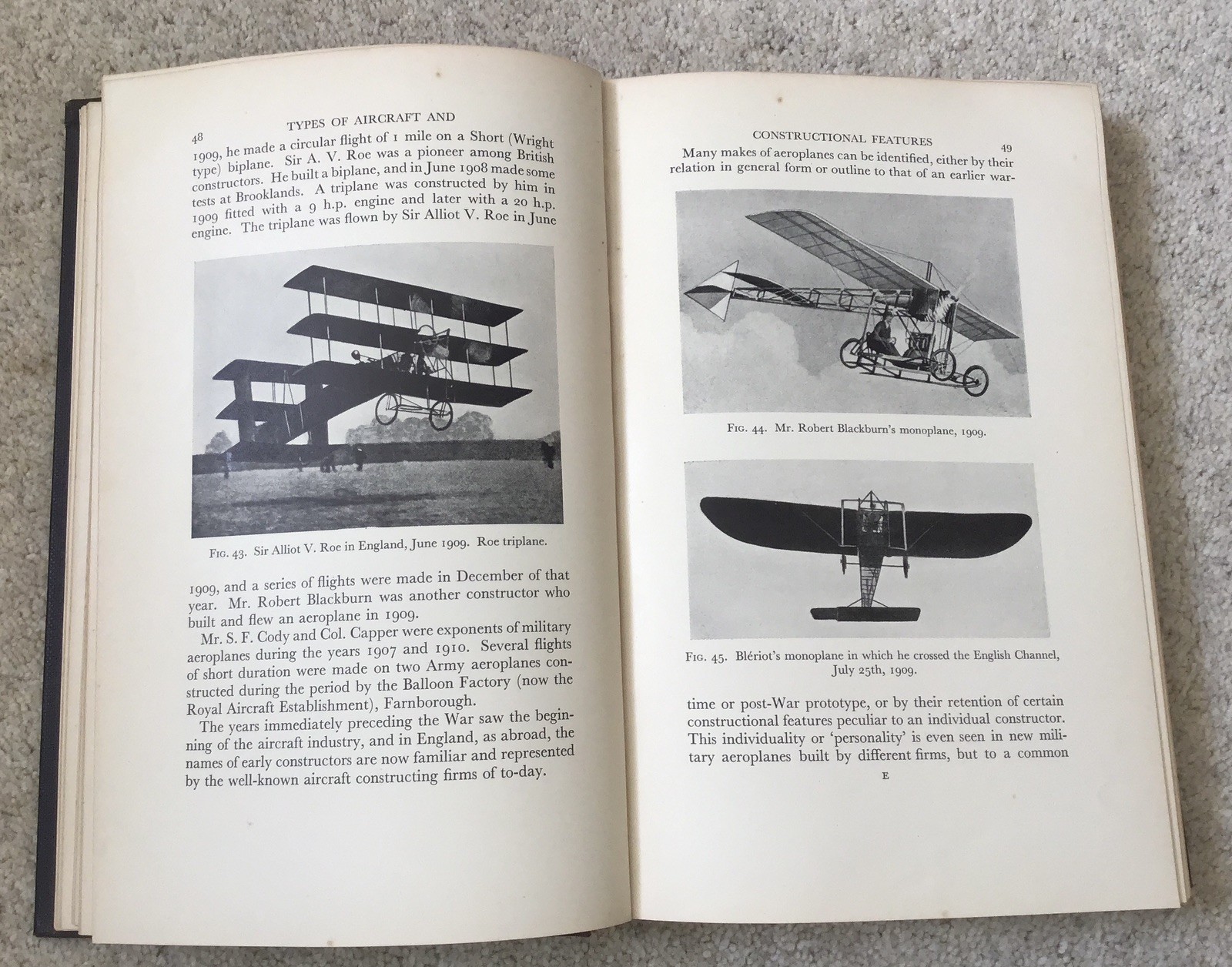 AIRCRAFT , PROGRESS AND DEVELOPEMENT, SUMNER 1935 signed to Ritchie