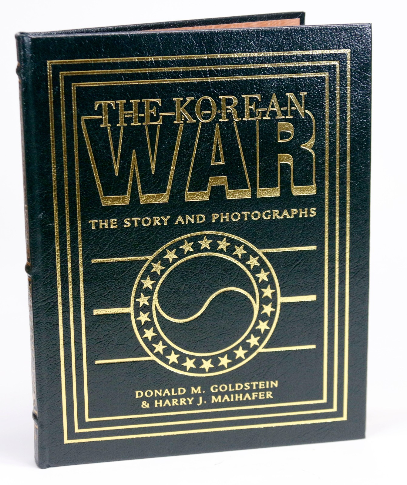 The Korean War The Story And Photographs Donald Goldstein-Easton Press-Leather
