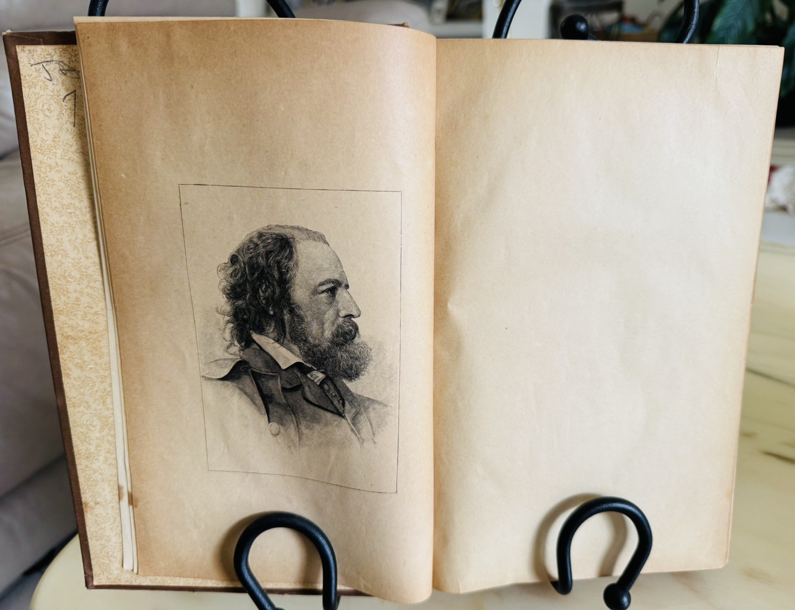 ANTIQUE THE POETICAL WORKS OF ALFRED, LORD TENNYSON POET LAUREATE 1885 FREESHIP