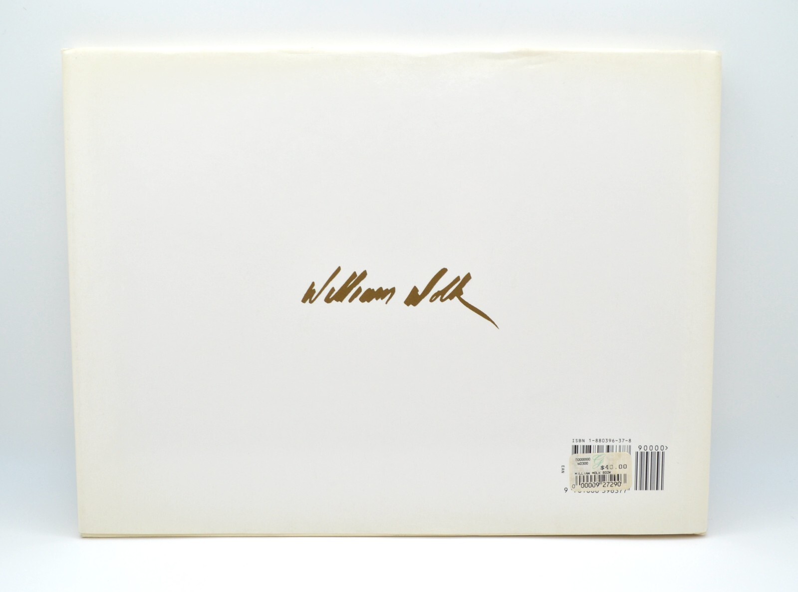 William Wolk, Paintings, HC/DJ, SIGNED, 1994, Jalmar Press, Monograph VG+