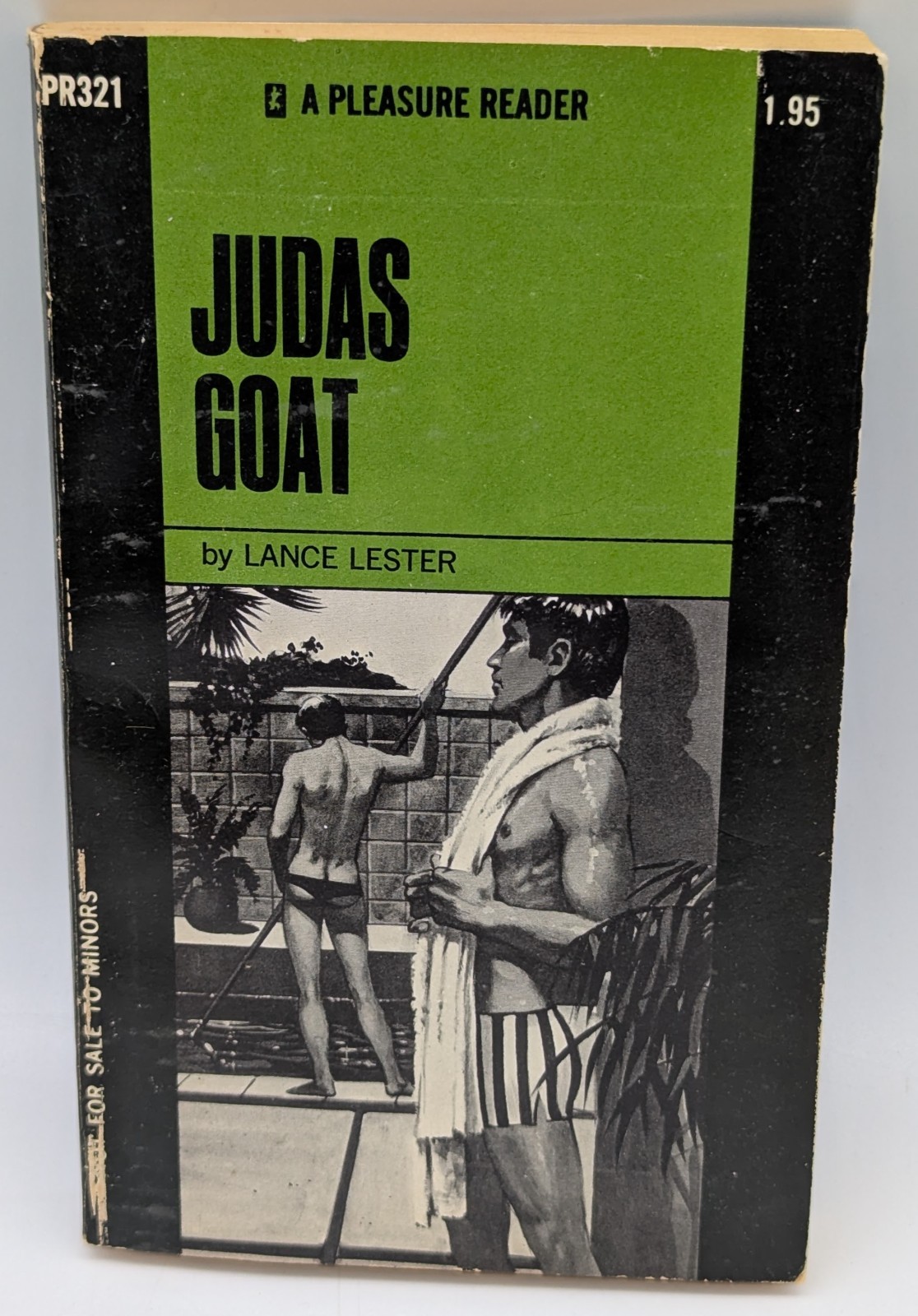 1971 Judas Goat Lance Lester PR321 Pleasure Reader Gay Pulp Paperback