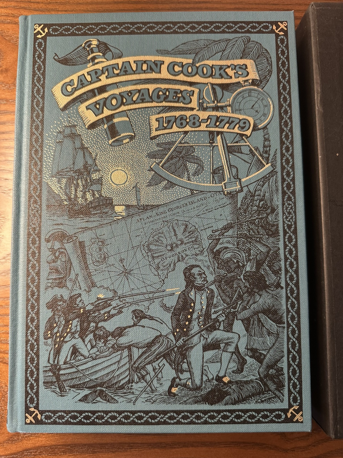 Folio Society Captain Cooks Voyages 1768 – 1779 Williams 1997 1st Printing Mint