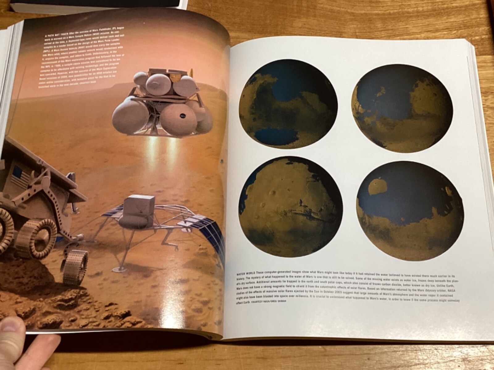 7 Assorted Books On Mars Spaceflight Exploration – See Below