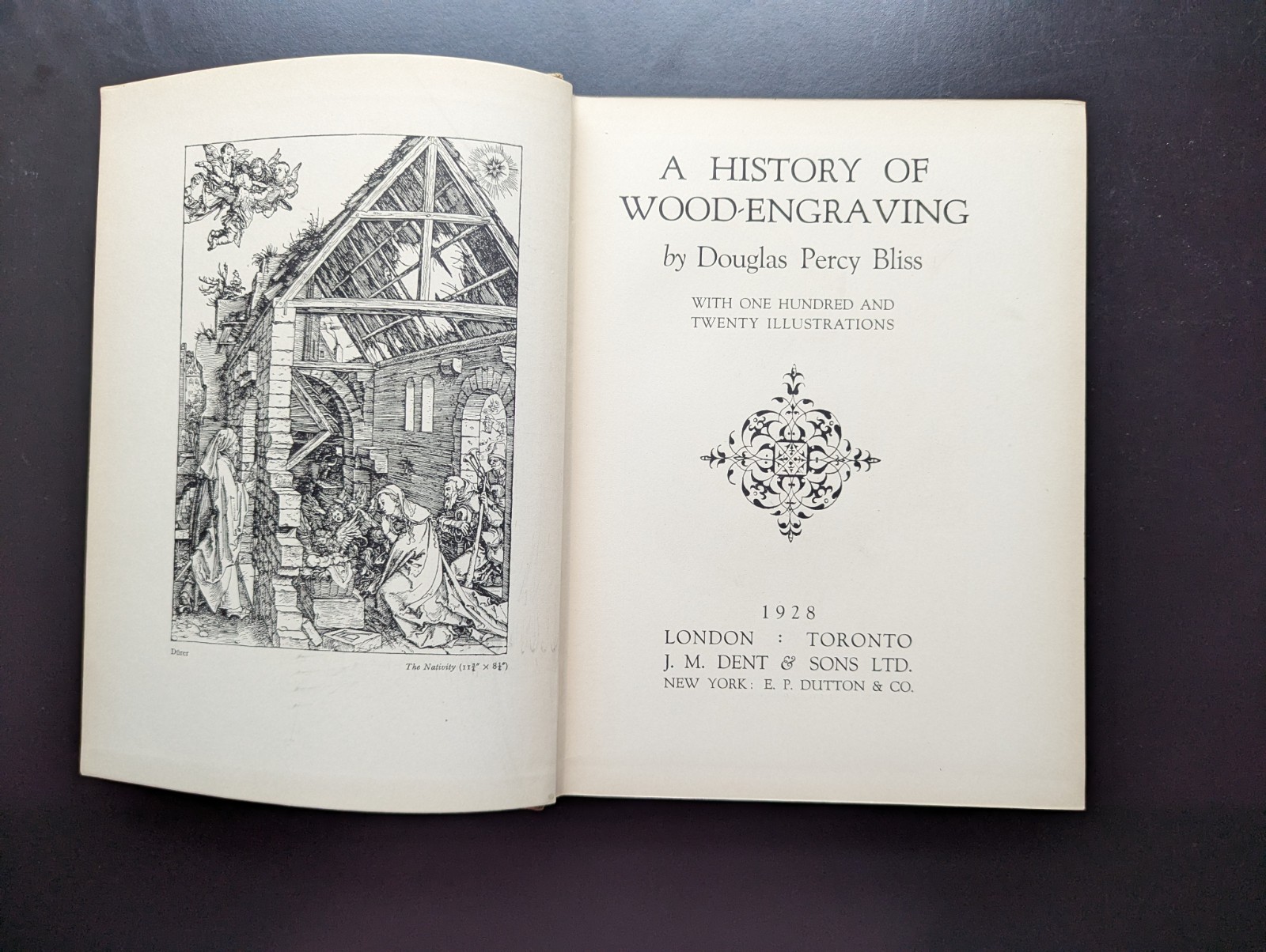 History of Wood Engraving 1928 Douglas Percy Bliss Art Printmaking Illustrated