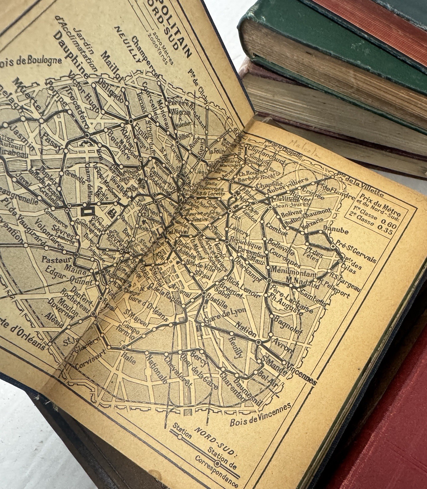 Antique Book Lot (11) – Baedeker, Erskine May, Reade, Walter Scott, Paris