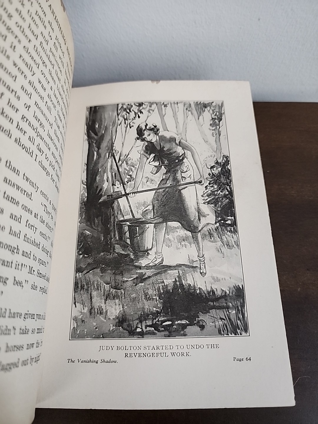The Vanishing Shadow By Margaret Sutton, Judy Bolton #1, Early Edition W/DJ!