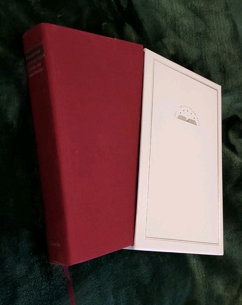 E WHARTON ~ Novellas and Other Writings ~ Library of America red HC w/Slipcover