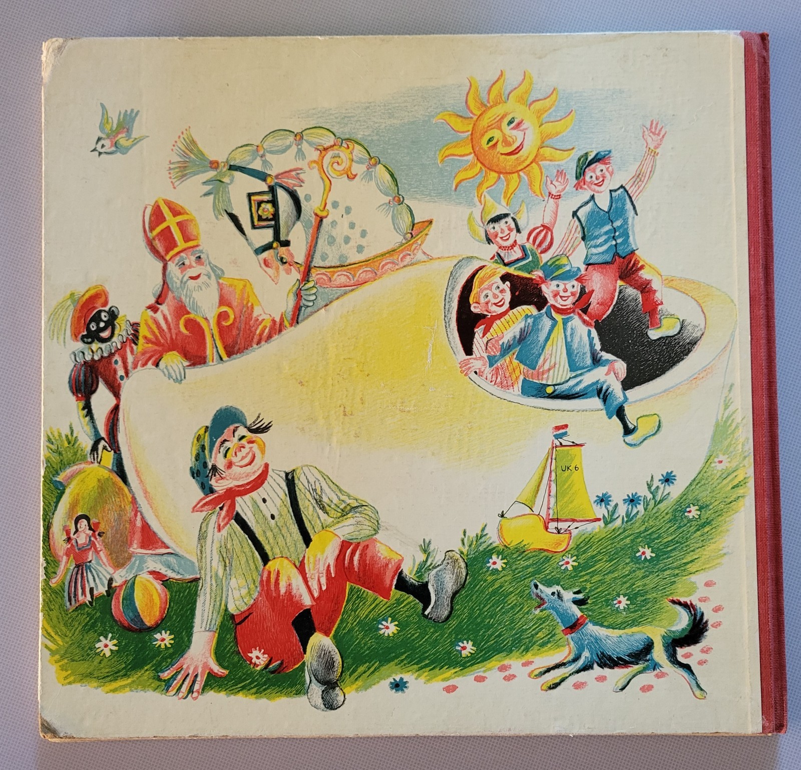 Vintage kids‘ book bundle : 1918 Peter Rabbit, Disney book/record, Left & Right