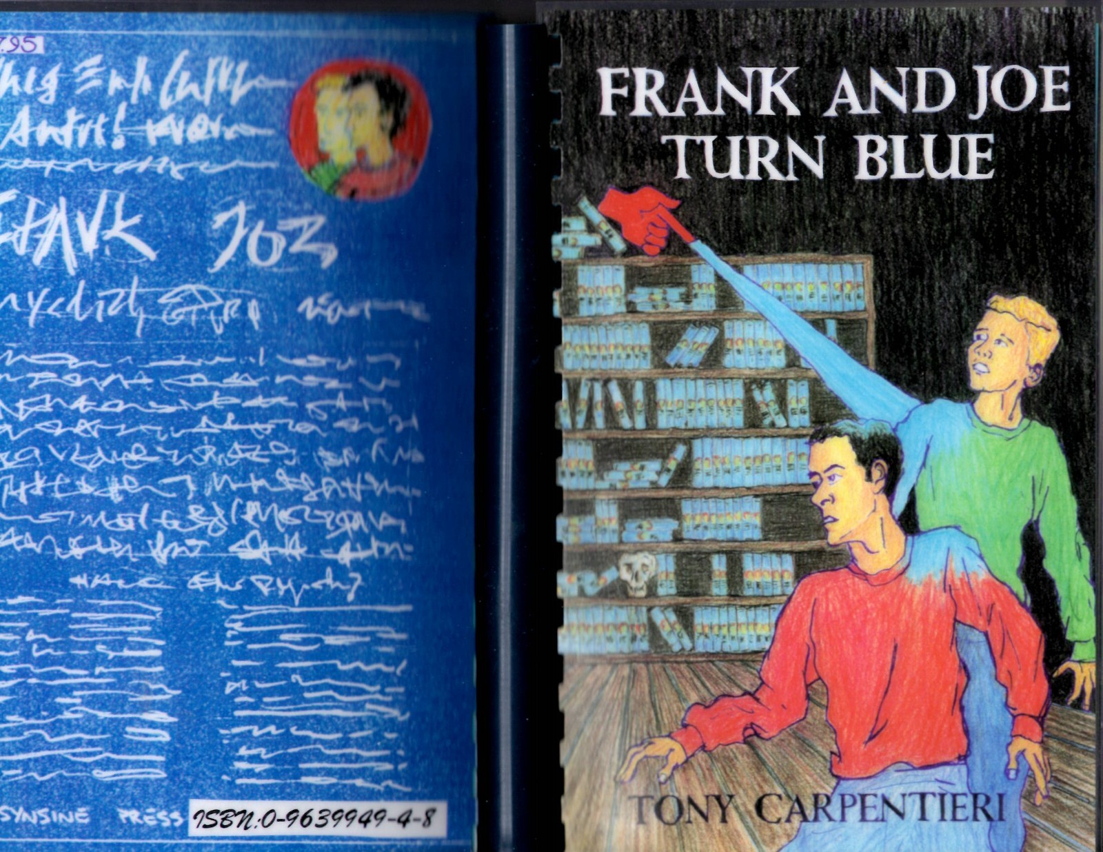 Hardy Boys – Frank and Joe Turn Blue – Revised Edition 1994