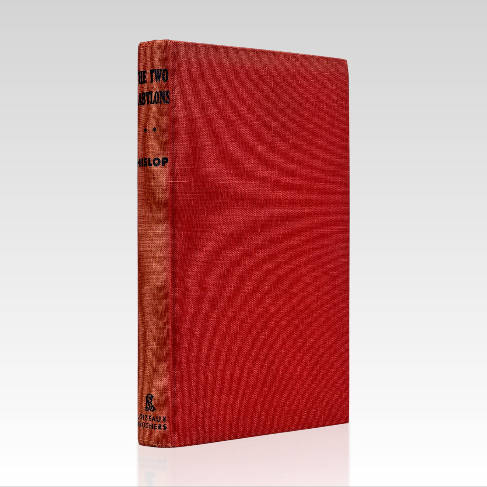 1959 ALEXANDER HISLOP. The Two Babylons VINTAGE HC VG