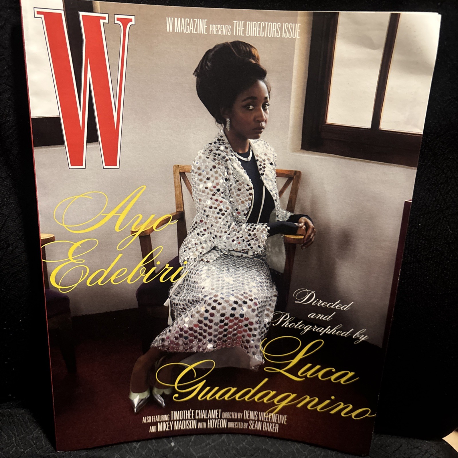 W MAGAZINE-VOLUME 2, 2025-THE DIRECTORS ISSUE-AYO EDEBIRI-Brand New