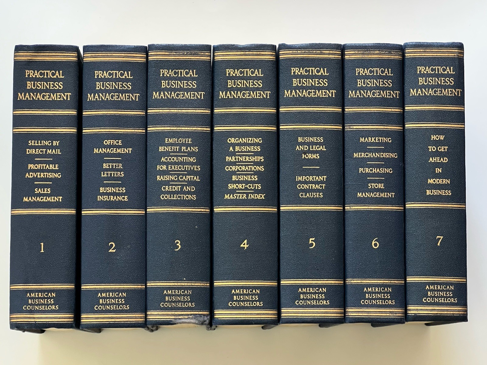 Practical Business Management by American Business Counselors Hardcover