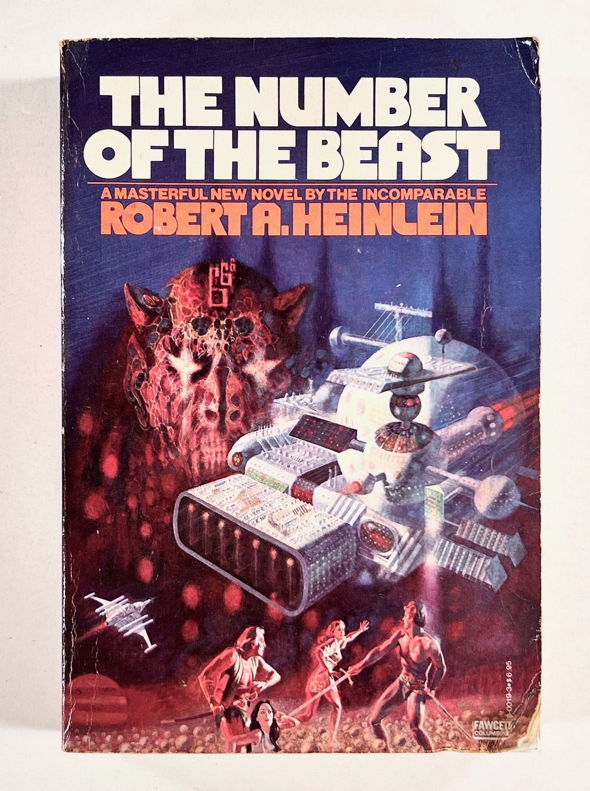 1980 Robert A. Heinlein THE NUMBER OF THE BEAST illustrated TPB Richard Powers