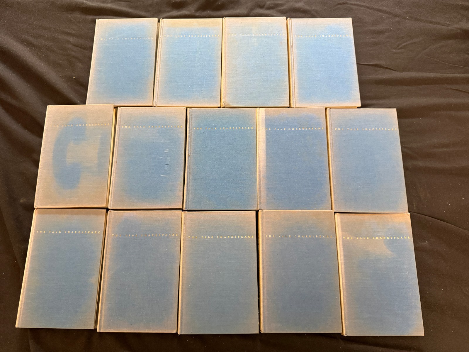 Yale Shakespeare Partial Set 28 Volumes Vintage Linen Hardcover Books