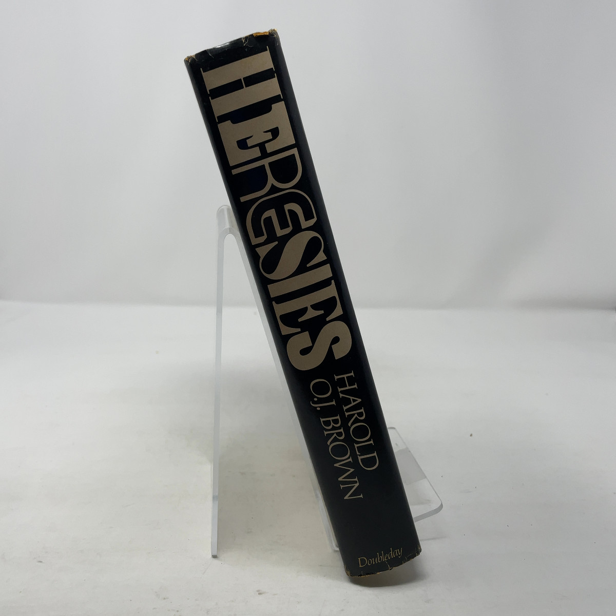 Heresies by Harold O. J. Brown HC First Edition Very Good 1984