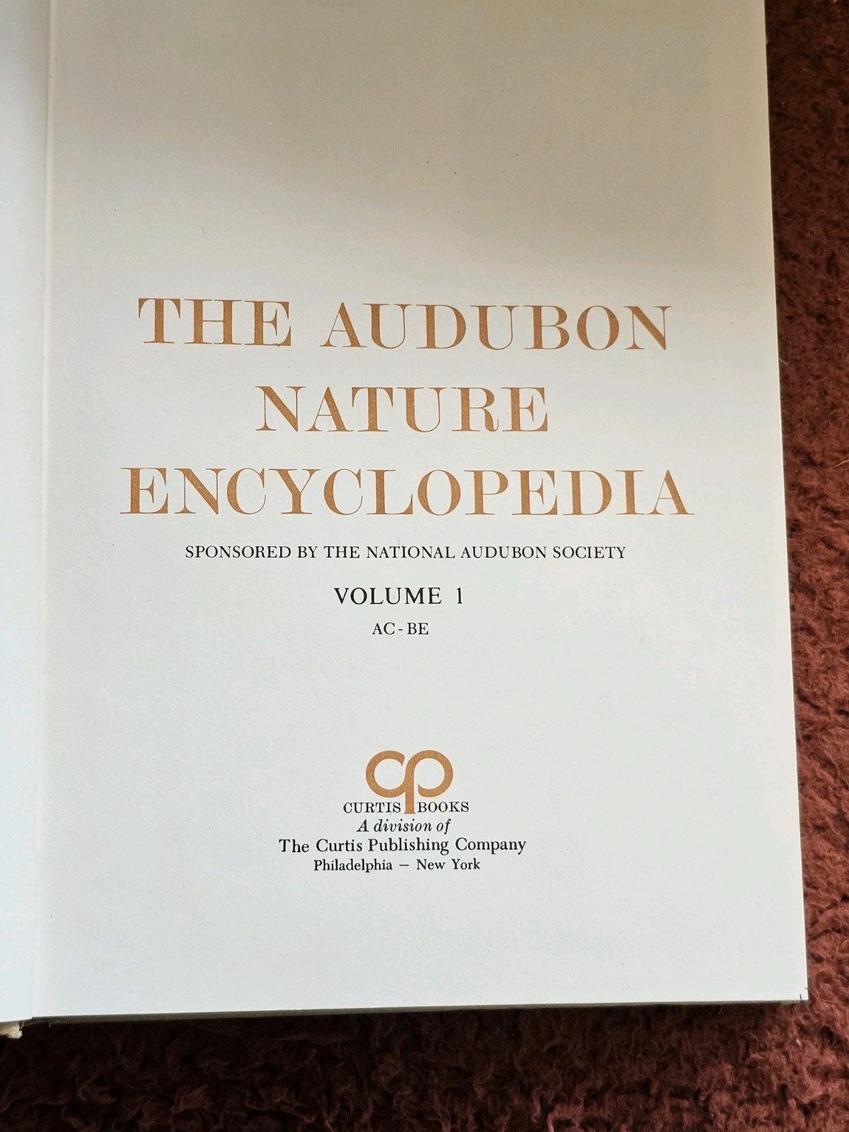 Audubon Nature Encyclopedia 12?Volume Set 1965 1st Printing Vintage Hardback