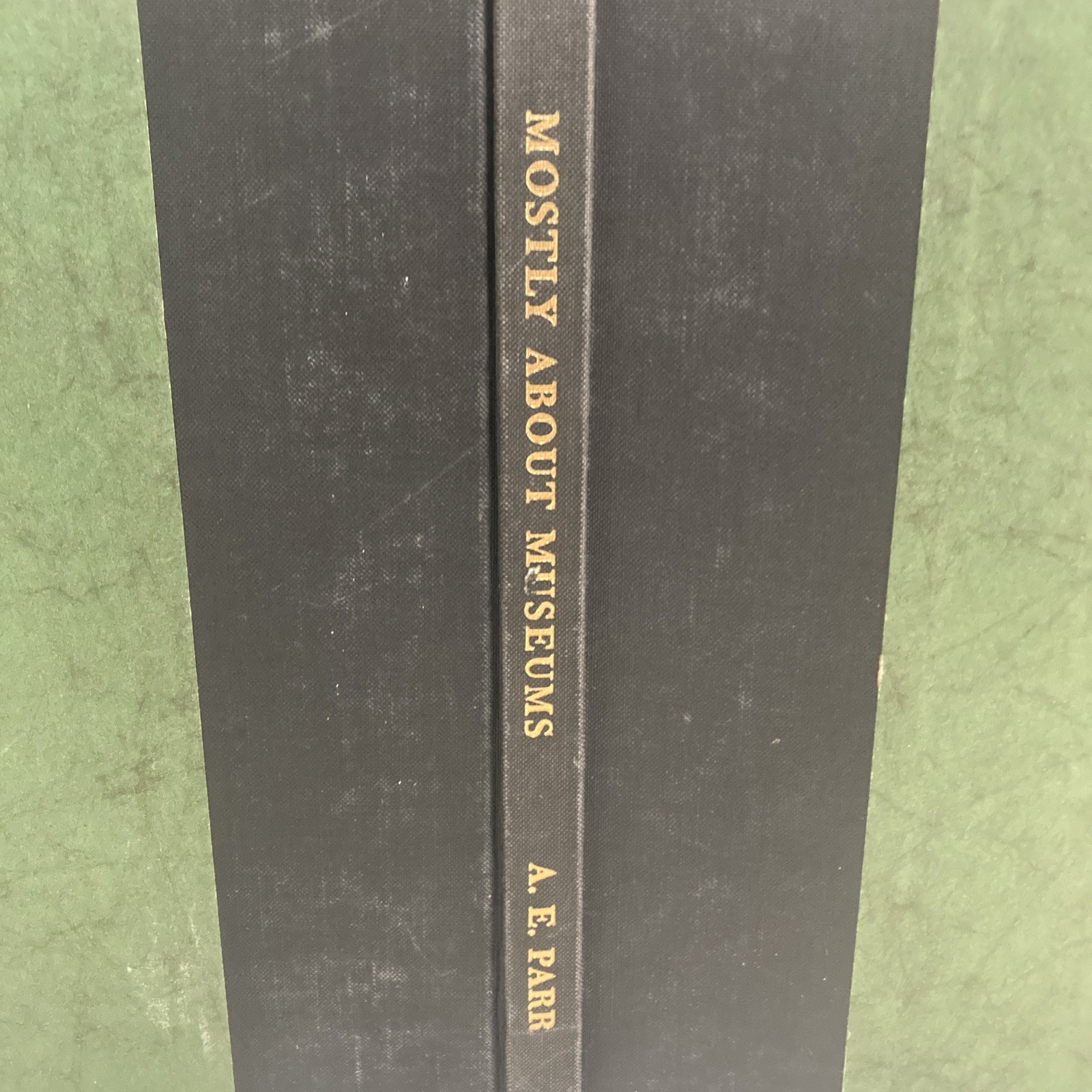 Mostly About Museums From The Papers Of A.E. Parr Hardcover Book The American Mu
