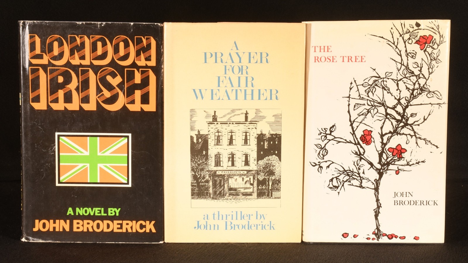 1979-1985 3vol London Irish, A Prayer for Fair Weather, & The Rose Tree by Jo…