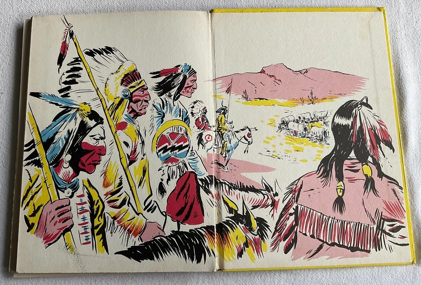 Collectable Vintage “Wagon Train” Robert Horton Western Annual, H/B Book, 1960