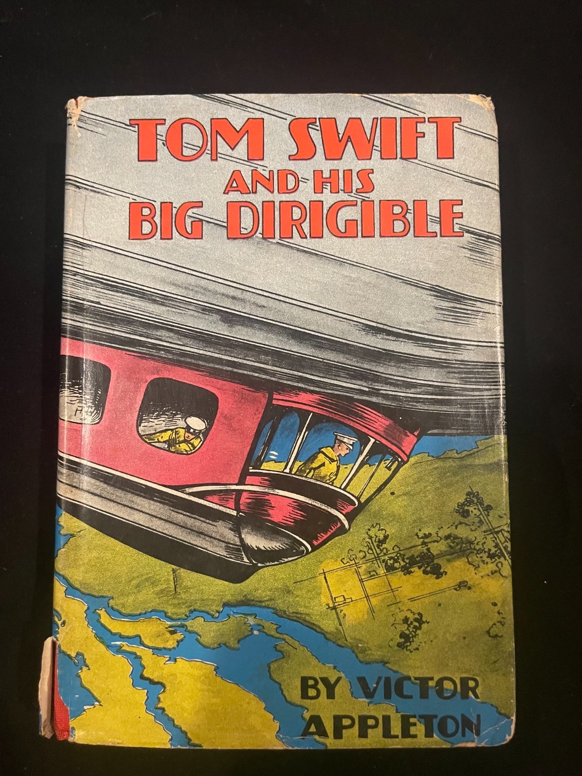 Tom Swift and His Big Dirigible by Victor Appleton (Hardcover, 1930) Dust jacket